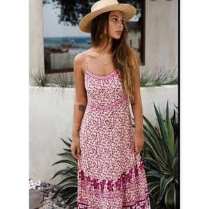 Arnhem Pink Floral Maxi Dress
